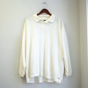 Vintage Long Sleeve Polo Size Large